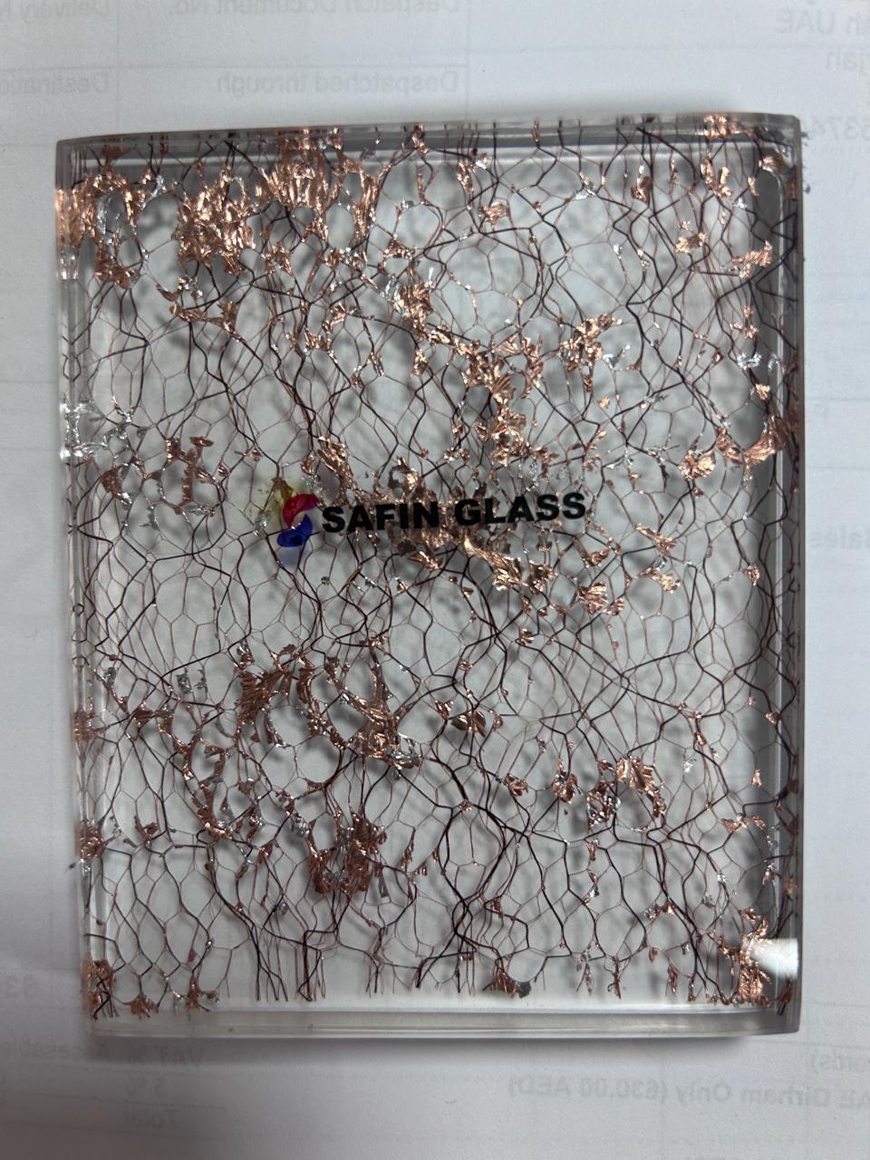 Metal Wire Mesh Laminated Glass