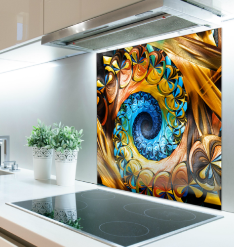 Digital printed glass